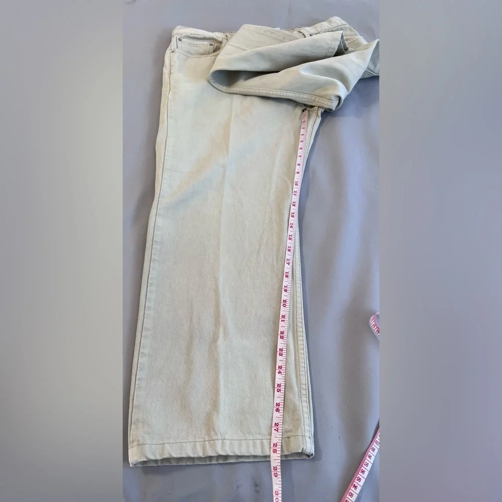 LEVIS 505 Regular Fit Jeans Mens 42‎ Beige Straight Regular Denim  W42 L32